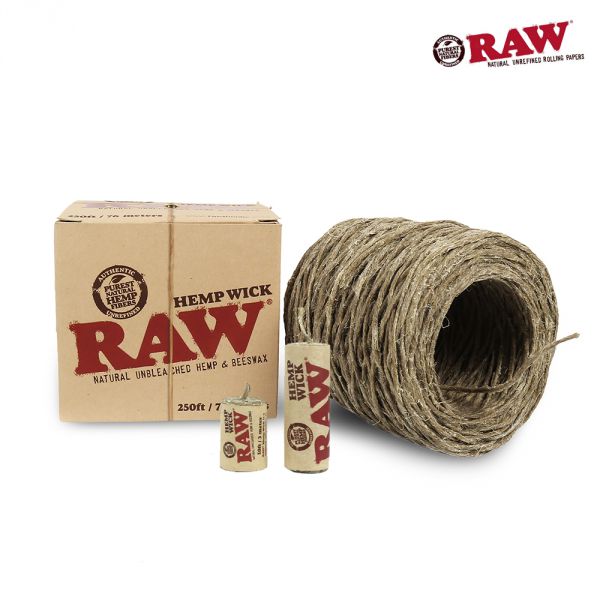 RAW Hemp Wick 10ft