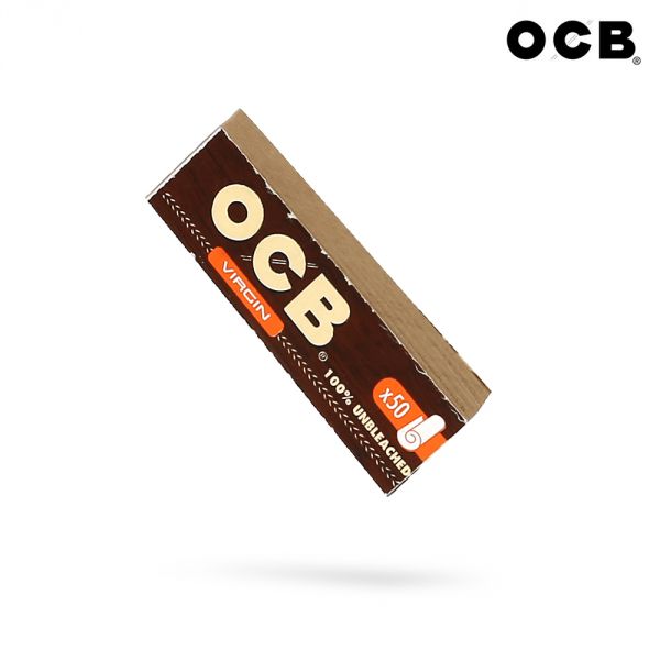 thumbnail image 2 of OCB Virgin King Size Rolling Papers With Filter Tips – 32/16 Booklets – Brown 2 of 5