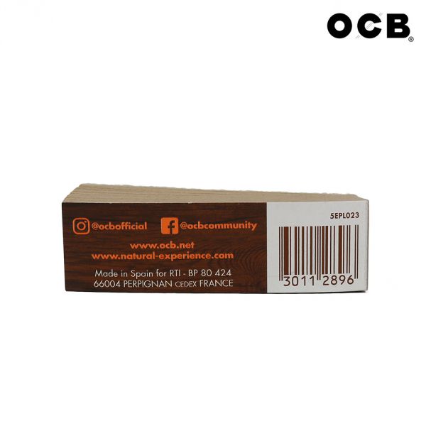 thumbnail image 2 of OCB Virgin King Size Rolling Papers With Filter Tips – 32/16 Booklets – Brown 2 of 5