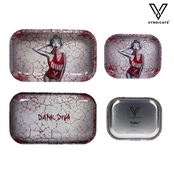 Buy V Syndicate Metal Rolling Tray: Rolling Frames, Kits and Boxes