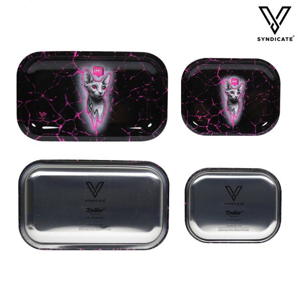 Buy V Syndicate Metal Rolling Tray: Rolling Frames, Kits and Boxes