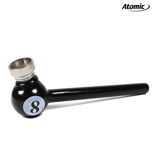 Buy Atomic 8Ball Glass Tobacco Pipe Glass Pipes from Shiva Online