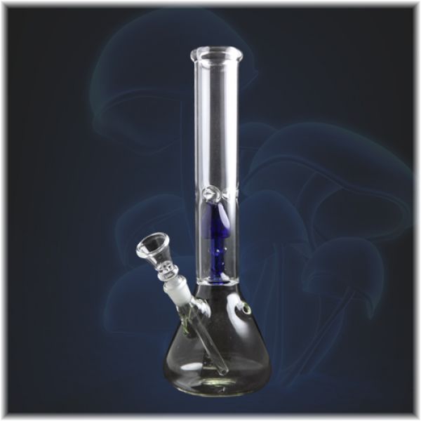 Mushroom Glass Percolator Ice Bong Shiva