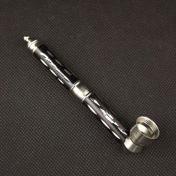 Etch Art 2 Part Large Mirror Pipe Shiva