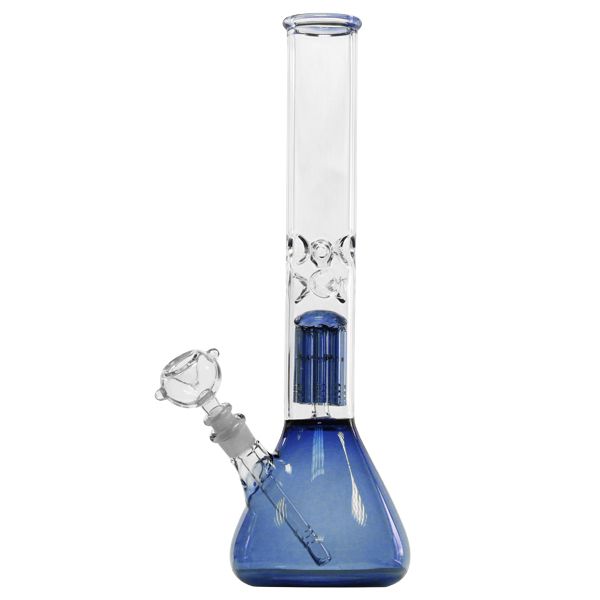 40cm Glass Conical Percolator Ice Bong : Shiva