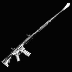 Machine Gun Stainless Steel Dabber