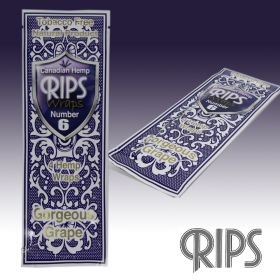 Tobacco Free Natural Wraps 4 Pack by RIPS - Gorgeous Grape