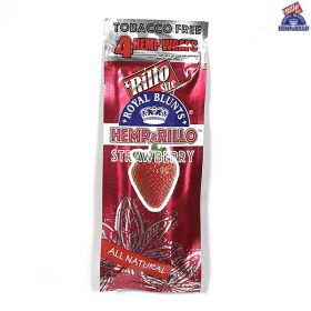 Royal Blunts Hemparillo Wraps 4 Pack - Strawberry