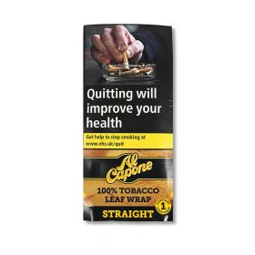 Al Capone Tobacco Leaf Blunt Wraps - Straight