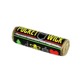 Pocket Wick 20ft Hemp Wick