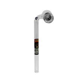 CoolKrew/Dread Herb 14.5cm Glass Pipe with Bend