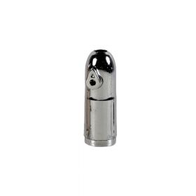 Metallic Plastic Snuff Bullet - Silver
