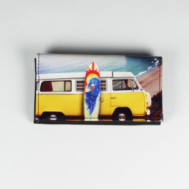 Printed Design Tobacco Pouch - Camper Van