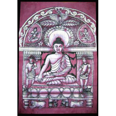 Buddha Bhumisparsa Batik Small