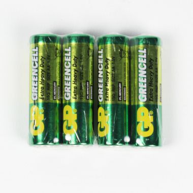 GP Greencell AA Batteries 4pk