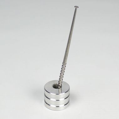 Titanium Disc Dabber With Stand 