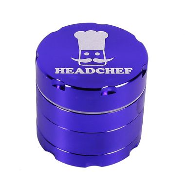 Headchef 40mm 4 Piece Razor Grinder - Purple
