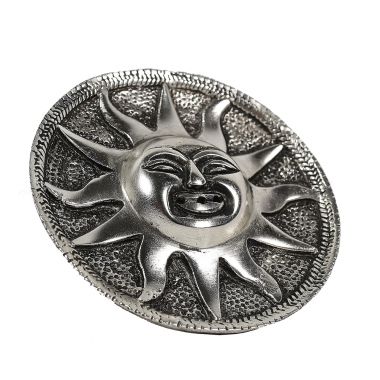 Sun Face Metal Incense Holder