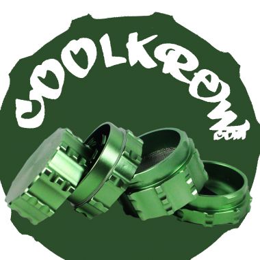 CoolKrew 50mm Puzzletool Grinder - Green