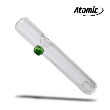 Atomic Glass Pipe Tube - Green