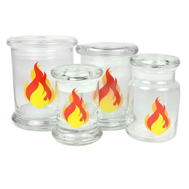 420 Classic Pop Top Jar Fire