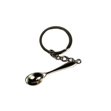 Luxury Snuff Spoon On Keyring