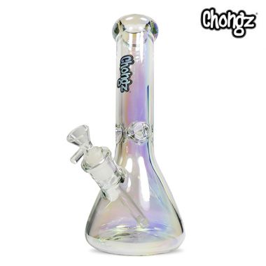 Chongz 32cm Rainbow Effect Glass Bong