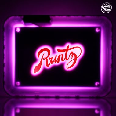 Glow Tray x Runtz (Purple) LED Rolling Tray by Glow Tray
