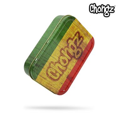 Chongz 2oz Full Printed Tobacco Tins - Rasta