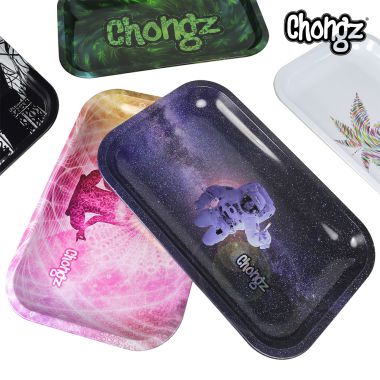 Chongz Printed Metal Rolling Trays