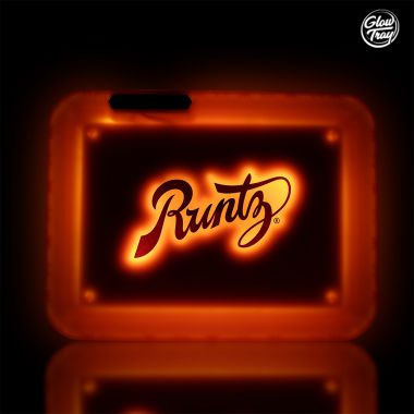 Glow Tray x Runtz (Orange) LED Rolling Tray by Glow Tray