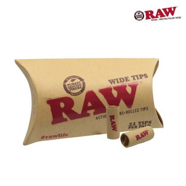 RAW Pre-Rolled Wide Tips