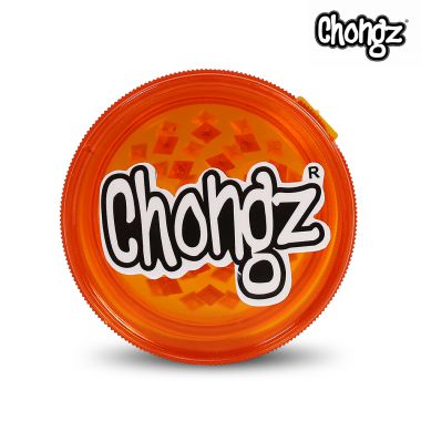 Chongz Plastic 60mm 3 Part Grinder - Orange