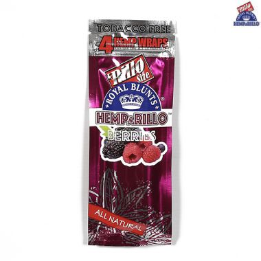 Royal Blunts Hemparillo Wraps 4 Pack - Berries