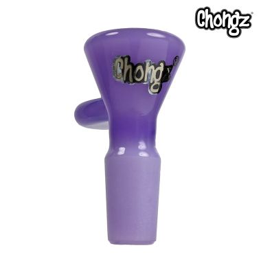 Chongz 'Milk Purple' 14mm Male Glass Bowl