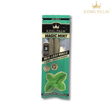 King Palm Terpene Infused Slim Rolls (2 Pack) - Magic Mint