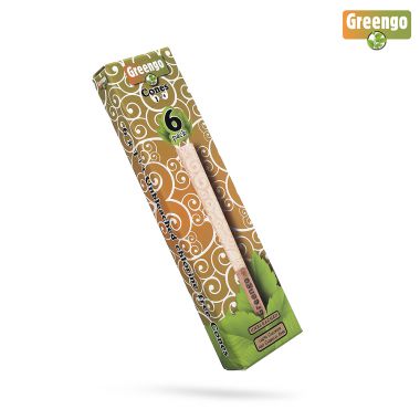 Greengo 1 1/4 Size Pre-Rolled Cones (6 Pack)