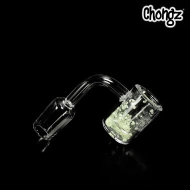 Chongz 'Glowria' Glow in Dark Quartz Banger - Male - 18.8mm
