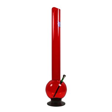 60cm Acrylic Bubble Bong - Red