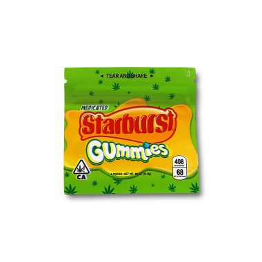 Mylar Sweet Packet Baggies - Starburst