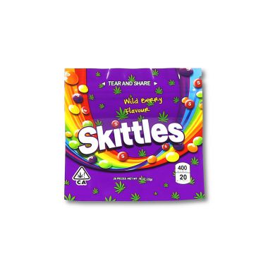 Mylar Sweet Packet Baggies - Skittles