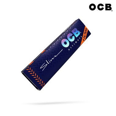 OCB Slim Ultimate Rolling Papers - King Size Booklet + Tips