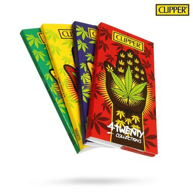 Clipper 'Hand Leaf' 4:Twenty Collections King Size Slim Papers + Tips