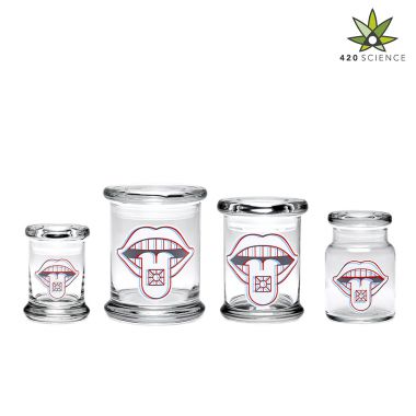 420 Science Pop Top Jar, 420 Cat