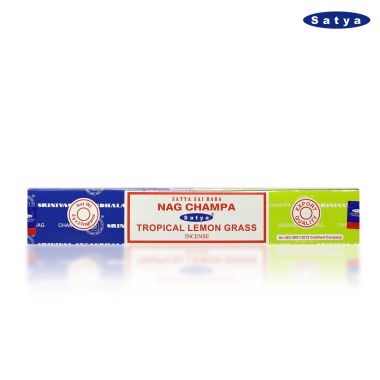 Satya Combo Series Incense Sticks - Tropical Lemon Grass