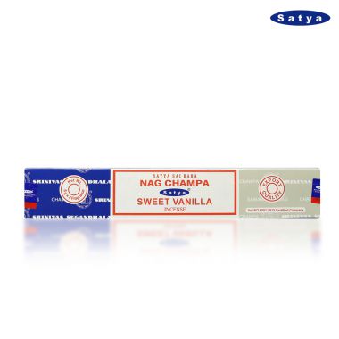 Satya Combo Series Incense Sticks - Sweet Vanilla