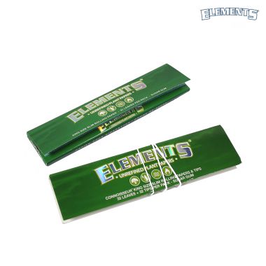 Elements Green King Size Slim Rolling Papers