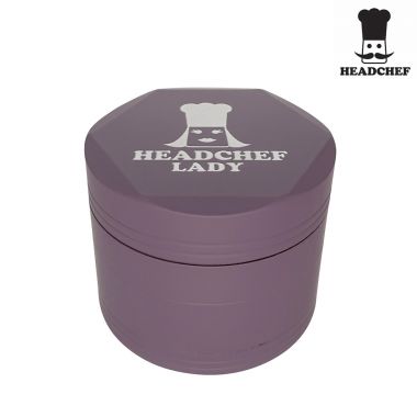 Headchef Hexcellence 'Silk Touch' 55mm Sifter Grinder - Tulip Purple (Lady)