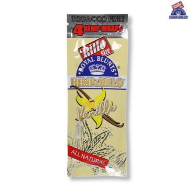 Royal Blunts Hemparillo Wraps 4 Pack - Vanilla