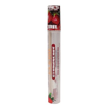 Cyclones Clear Blunt Cones - Strawberry